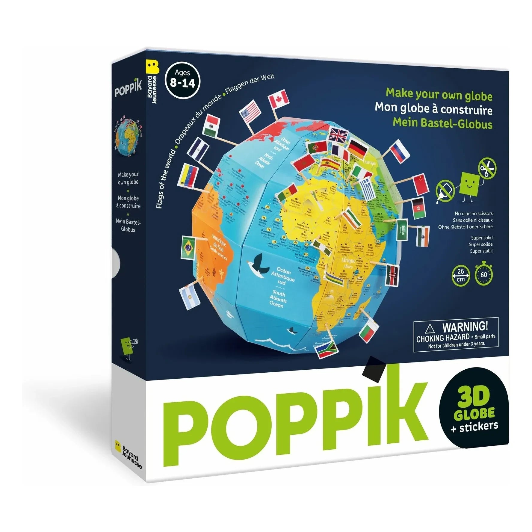 Poppik - Globe to build Flags