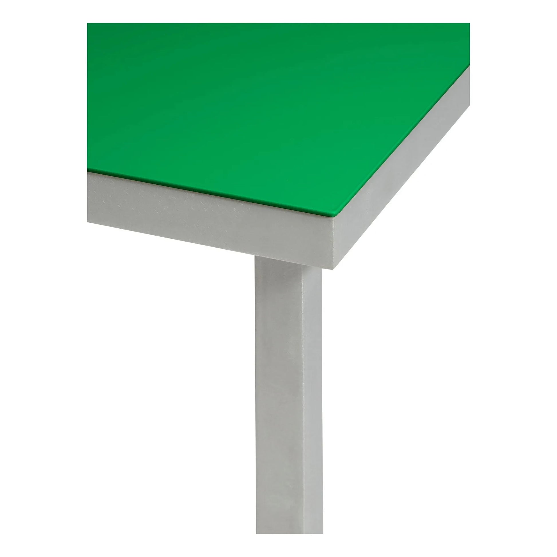 Valerie Objects - Alu dining table, Muller Van Severen | Green