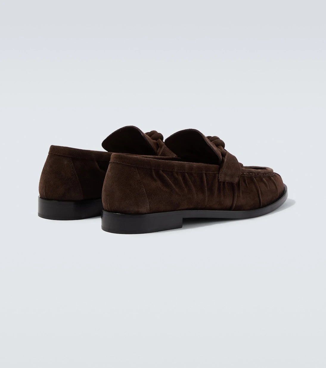 Bottega Veneta - Astaire Knot suede loafers