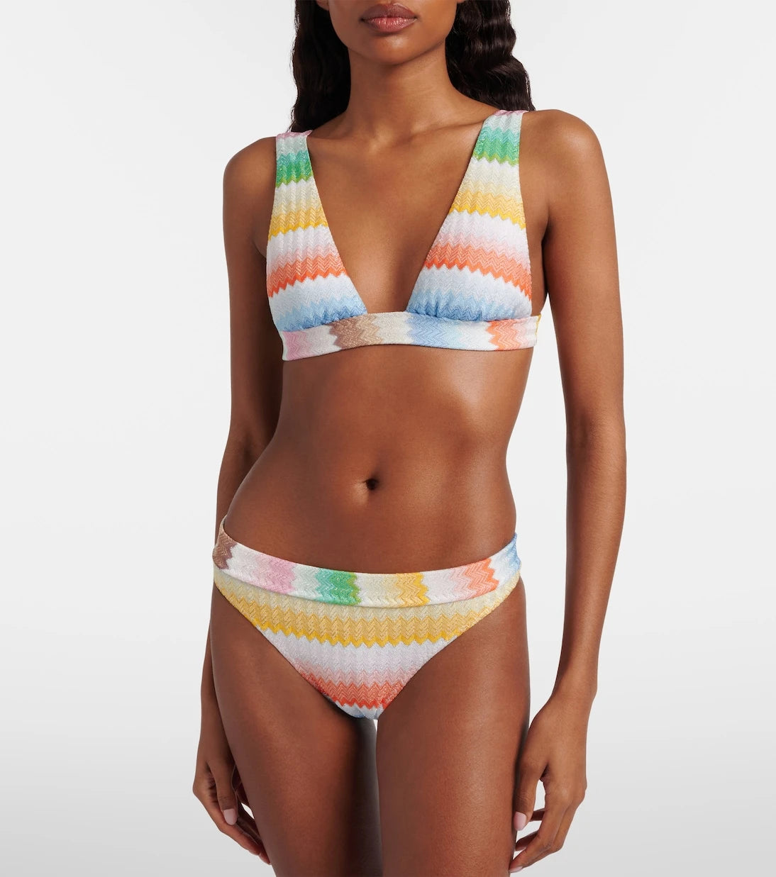 Missoni - Zigzag lamé bikini