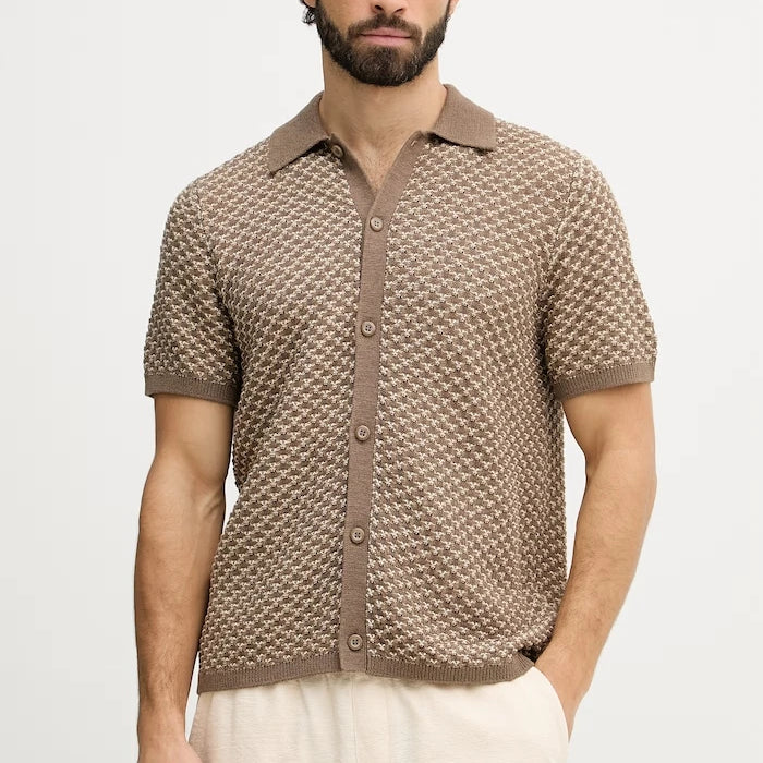 Guess Erkek Keten Detaylı Gömlek RYDEN