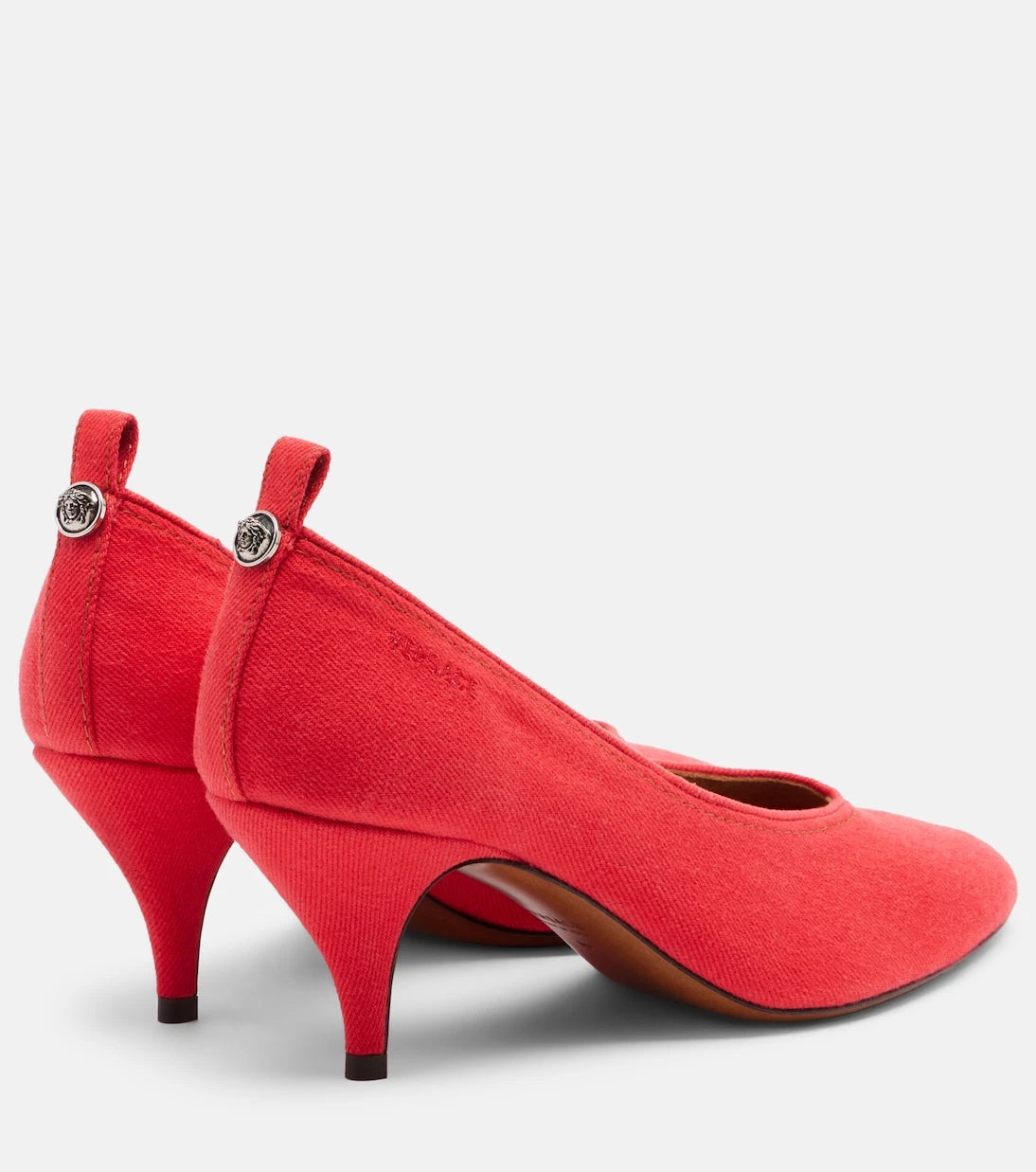 Versace - Tina denim pumps