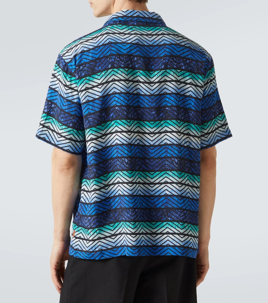 Missoni - Zigzag bowling shirt
