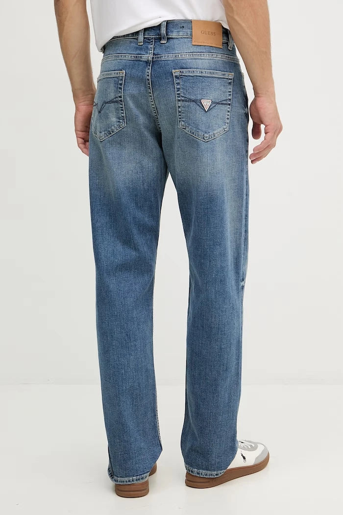 Guess relaxed fit erkek kot pantolon DAMON