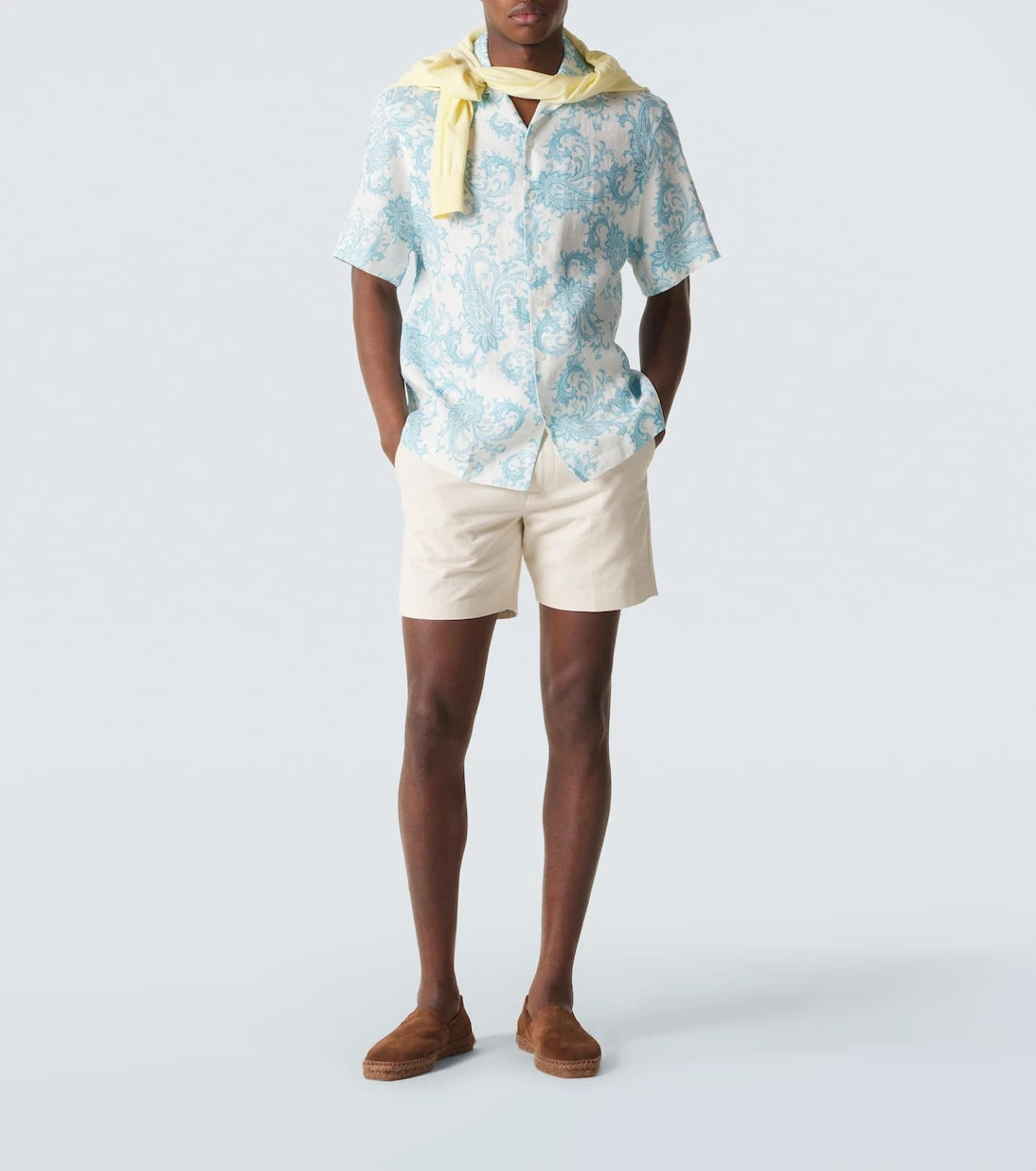 Etro - Paisley linen shirt