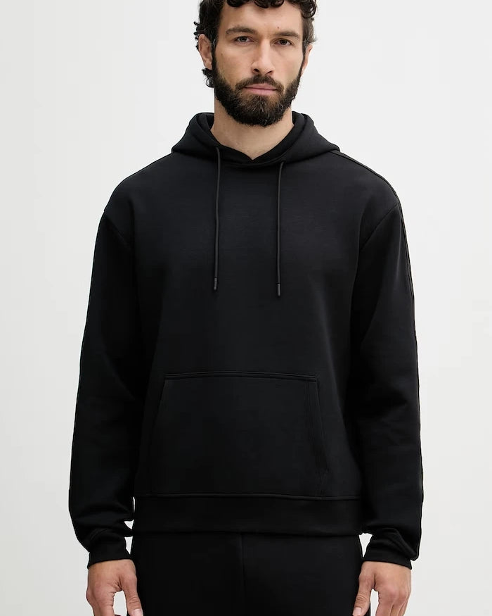 Guess kapüşonlu erkek pamuklu sweatshirt THOR