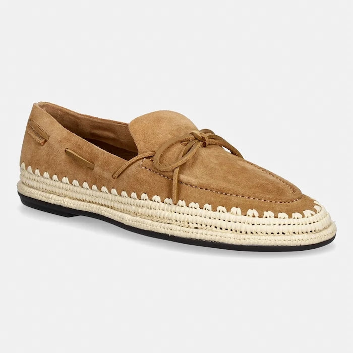Tory Burch Kadın Süet Espadril The Raffia Boaty