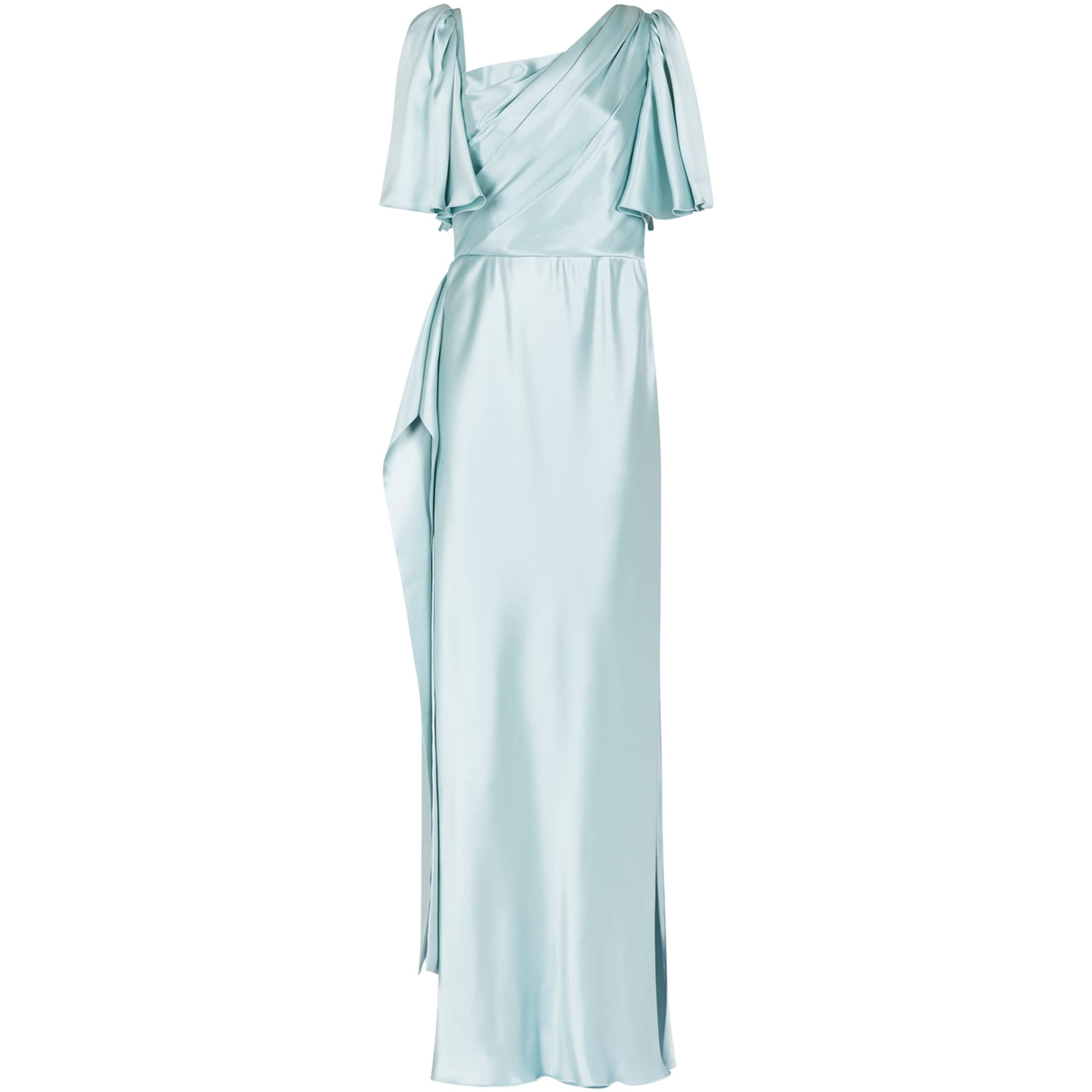 Multi Silk Belted Dress