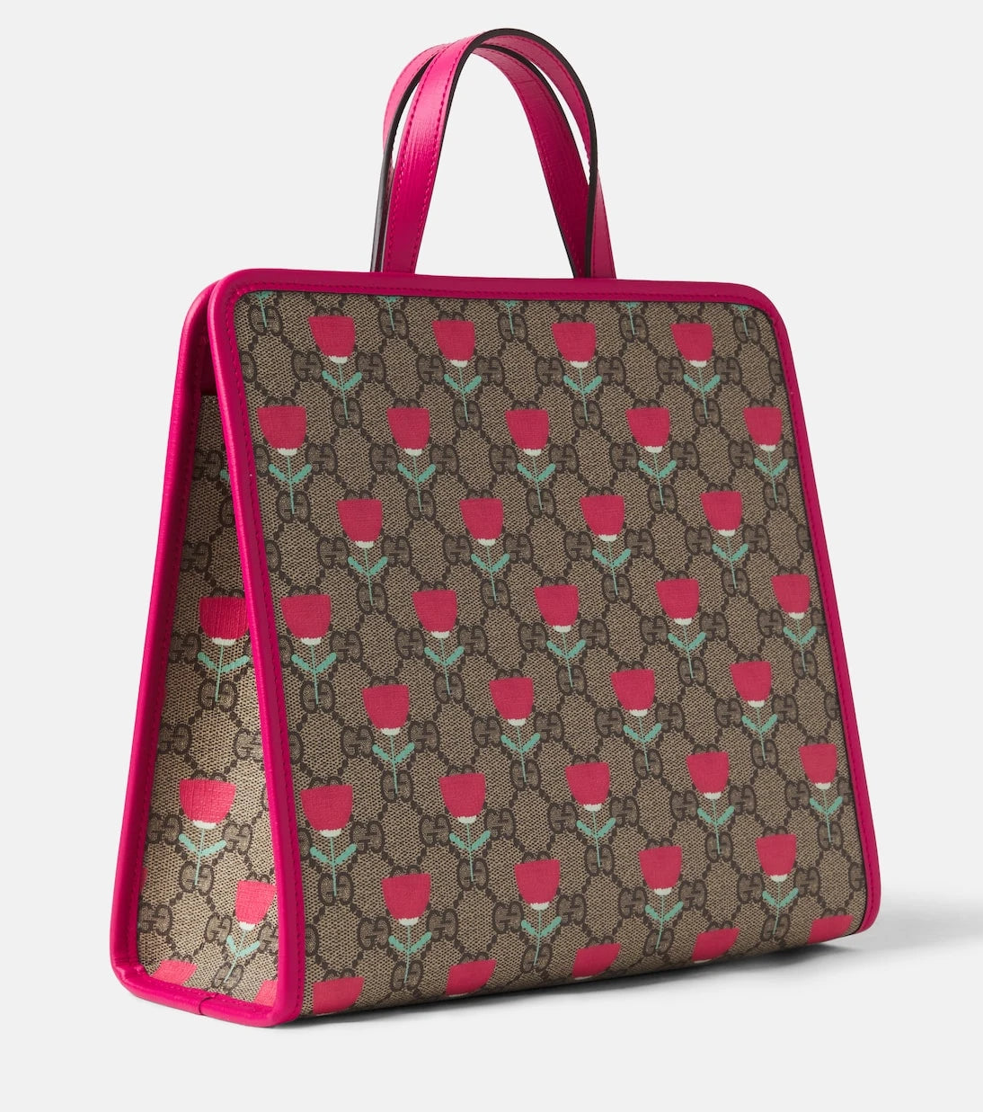 Gucci Kids - GG canvas floral tote bag