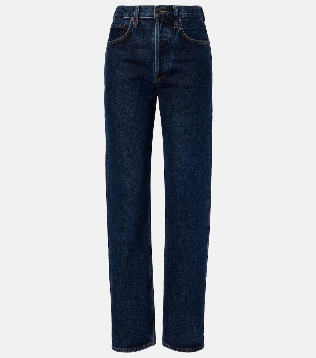 Agolde - Kelly high-rise straight jeans