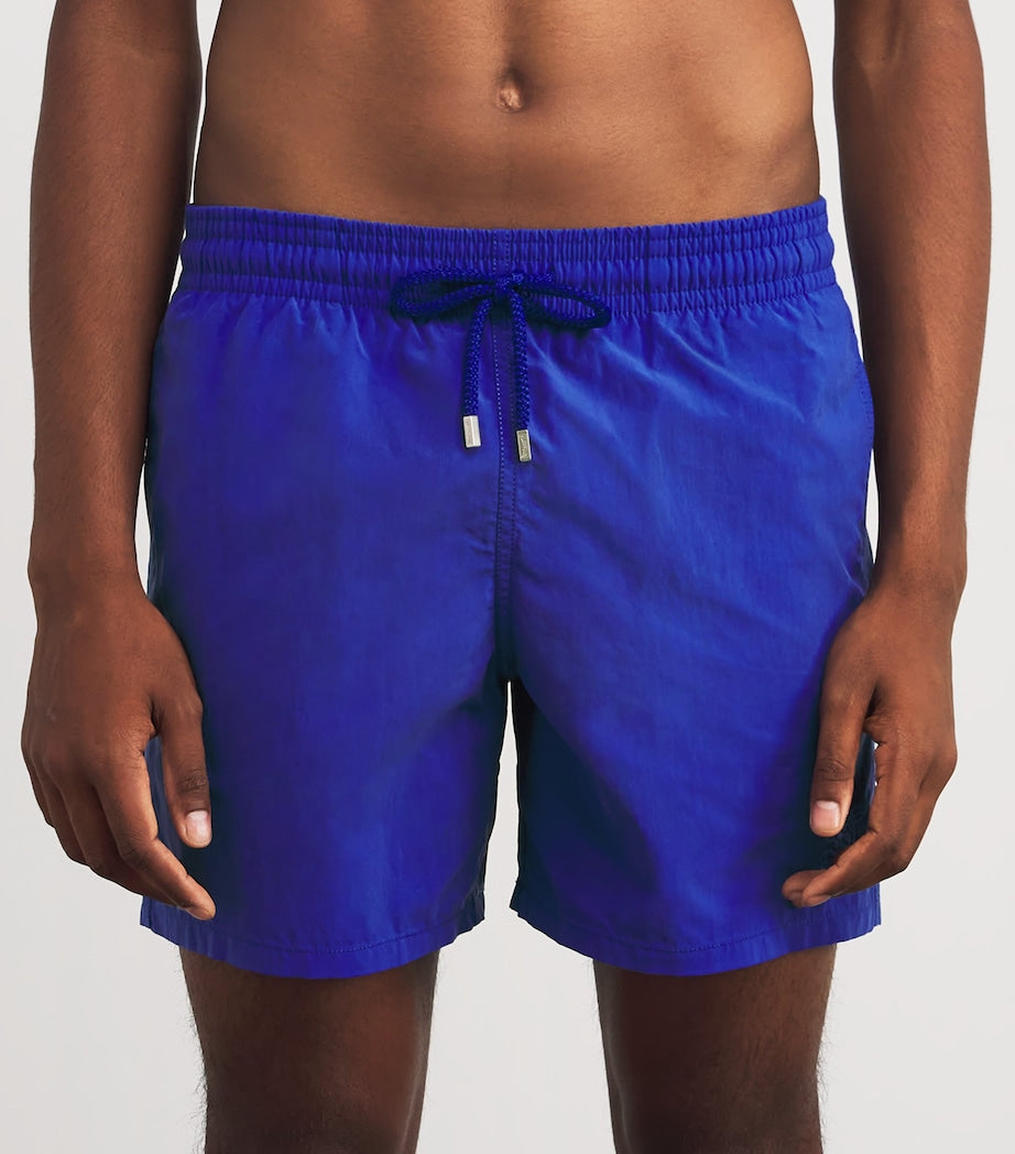 Turtle Embroidered Moorea Swim Shorts