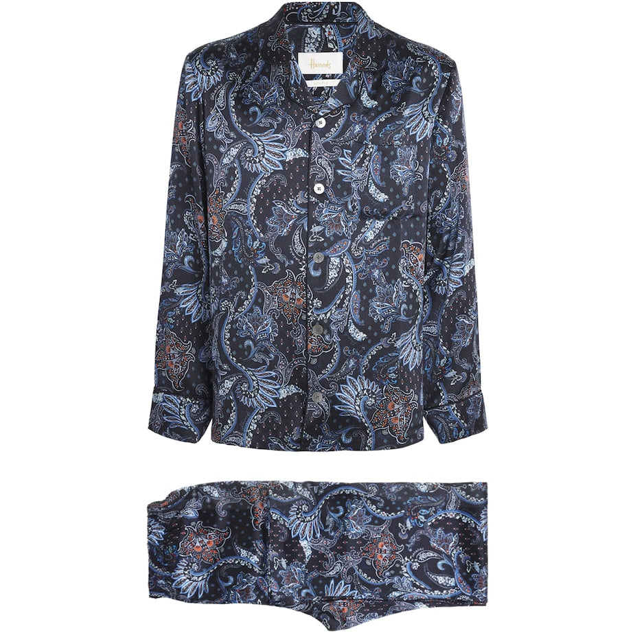 Silk Paisley Pyjama Set