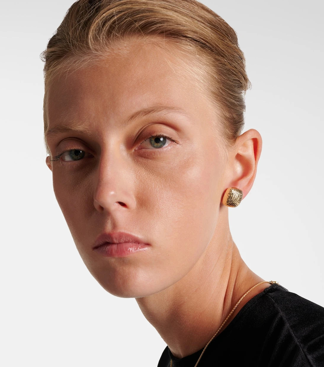 Stone and Strand - Bond 14kt gold oversized earrings