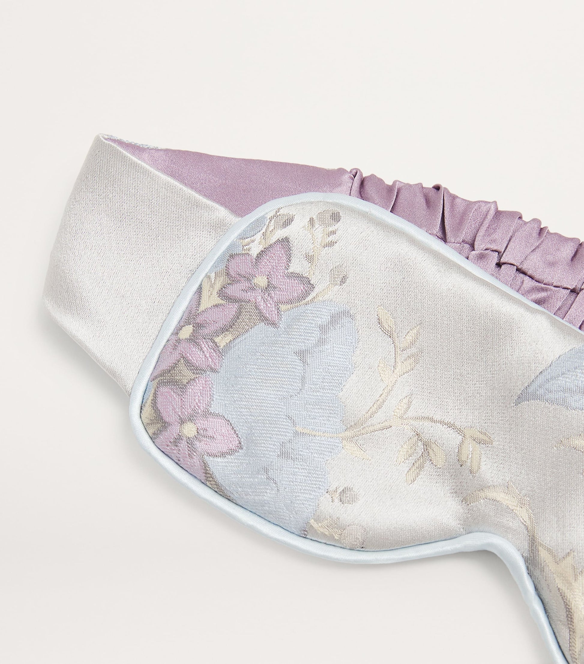 Daniel Hanson Multi Silk Floral Jacquard Eye Mask