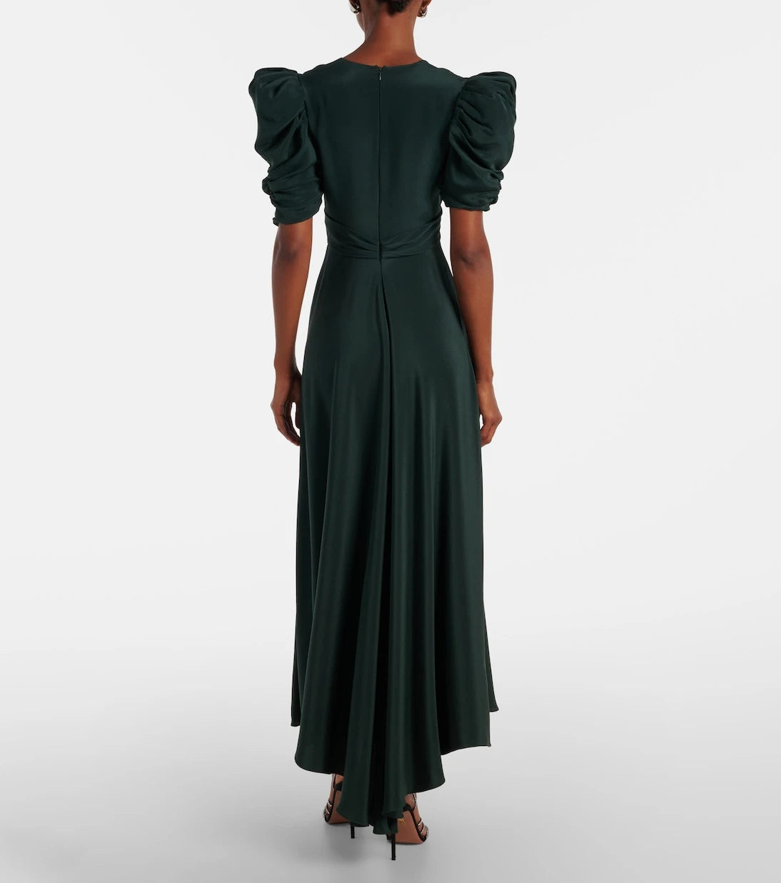 Rodarte - Silk charmeuse cocktail dress