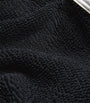 Hunza G Black Crinkled Swim Skirt