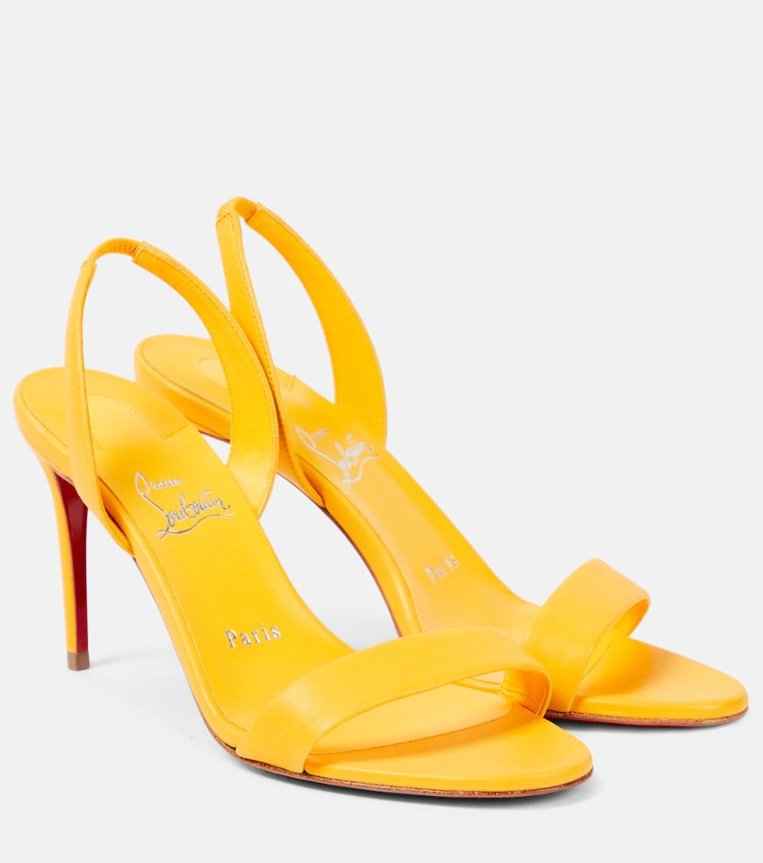 Christian Louboutin - O Marylin 100 leather slingback sandals