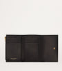 Black Lambskin Tri-Fold Wallet