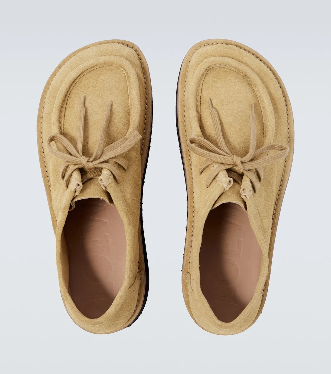 Loewe - Faro suede Derby shoes