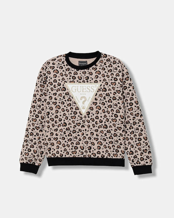 Çocuk Pamuklu Sweatshirt Guess