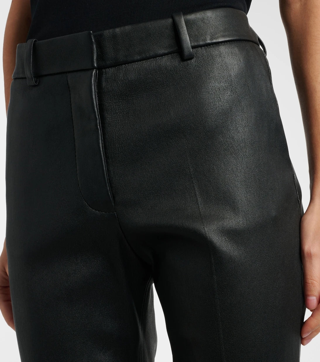 Joseph - Coleman leather straight pants