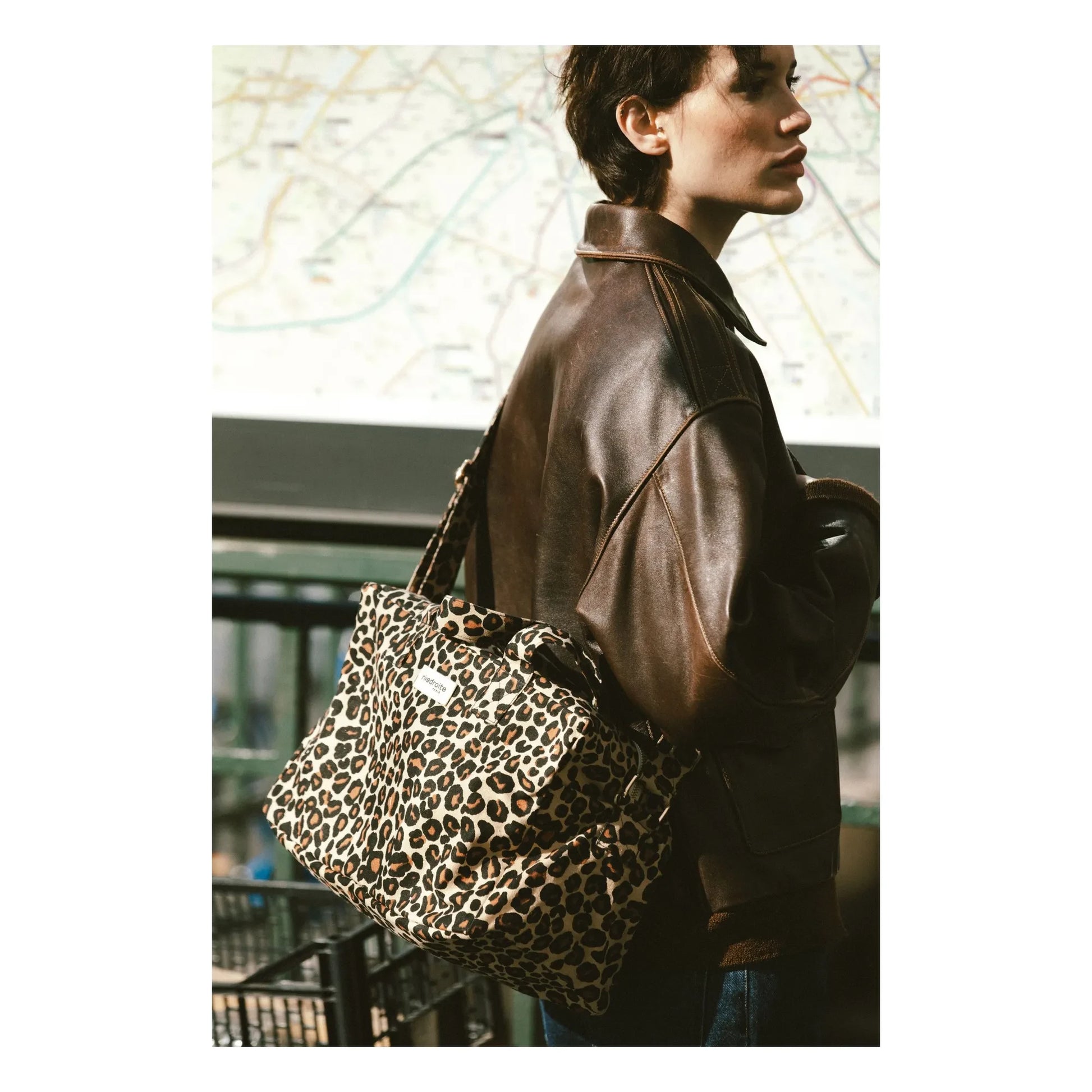 rivedroite - Sauval City Bag | Leopard