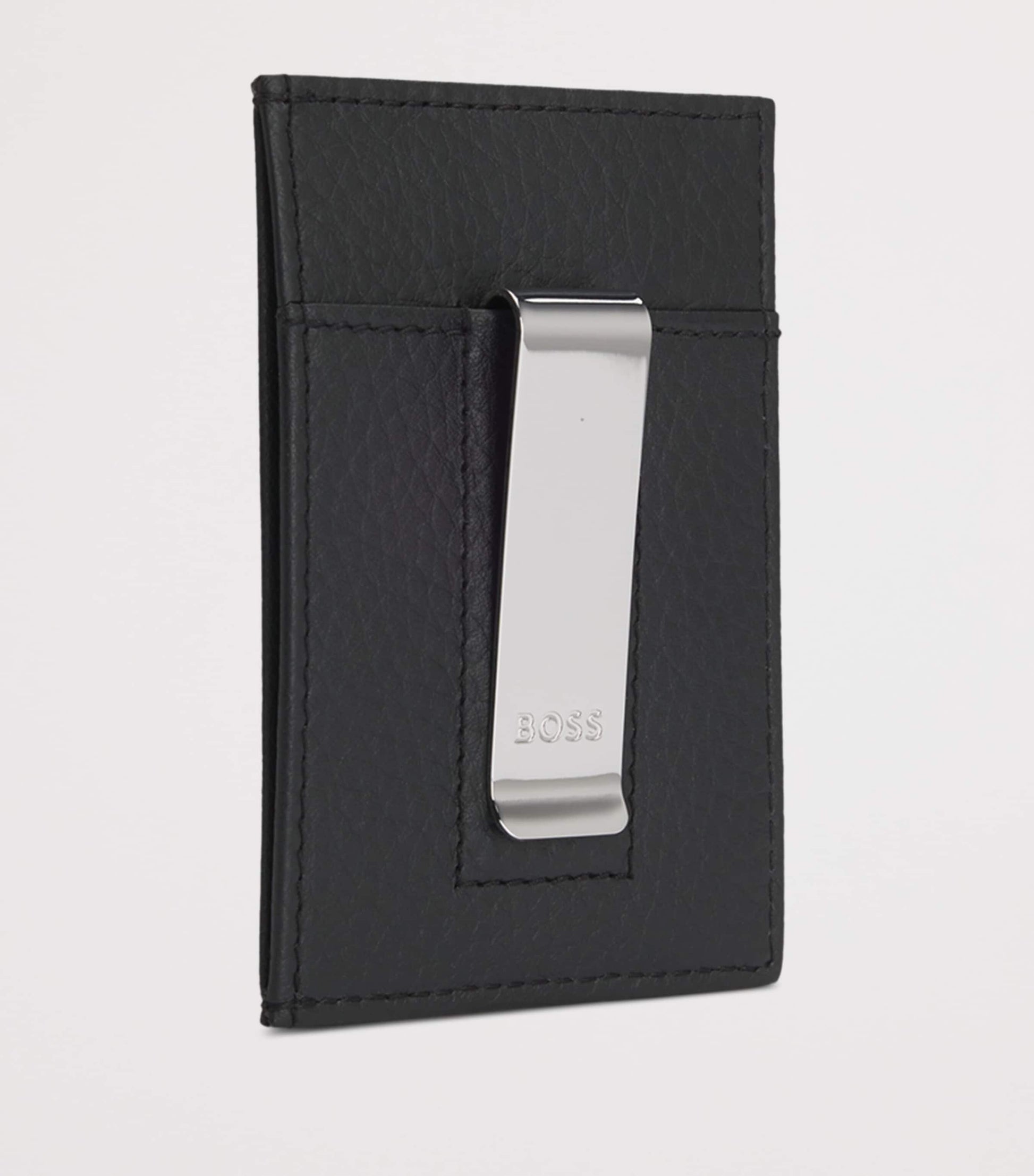 Leather New Crosstown Money Clip