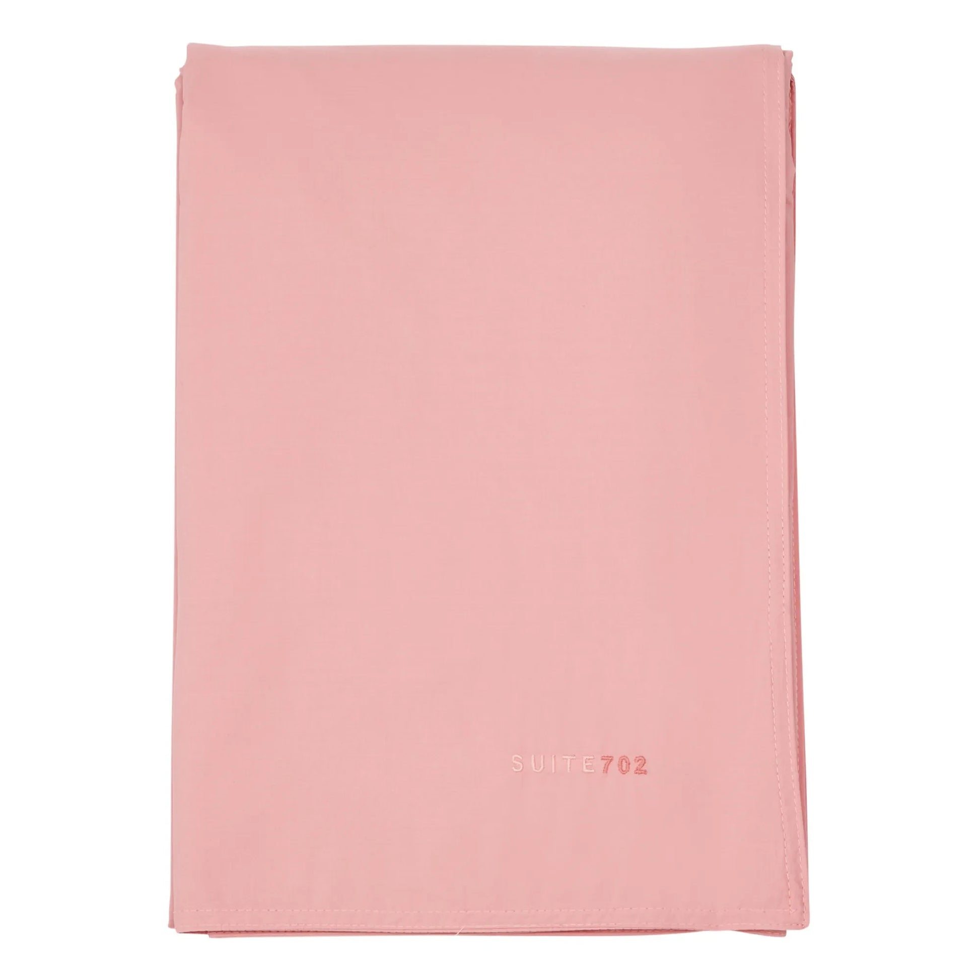 Suite 702 - Organic Percale Duvet Cover | Powder pink