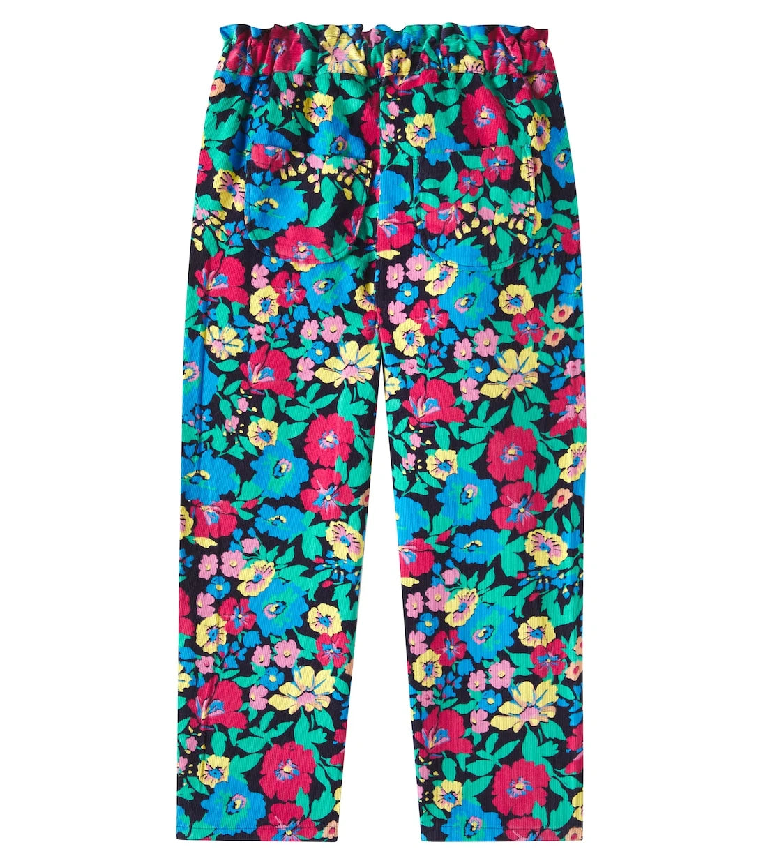 Bobo Choses - Flowers cotton corduroy pants