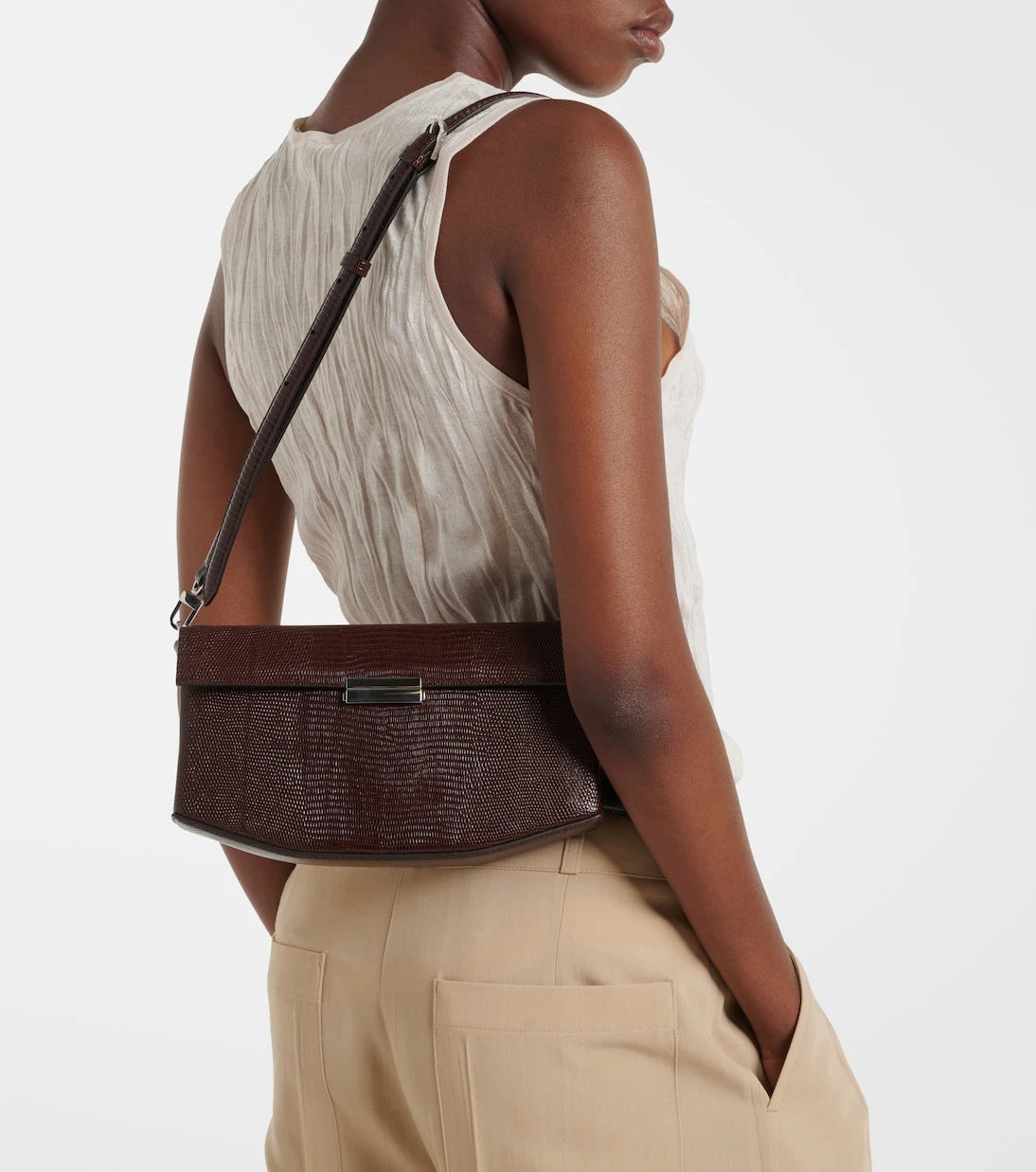Toteme - Clip Small leather shoulder bag