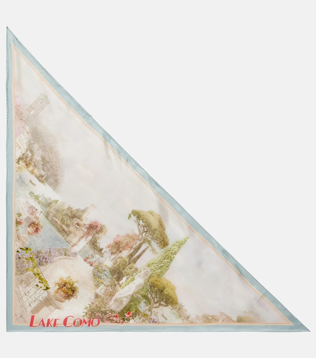 Zimmermann - وشاح حريري بطبعة كومو