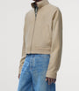 LOEWE Nude Wool-Blend Bomber Jacket