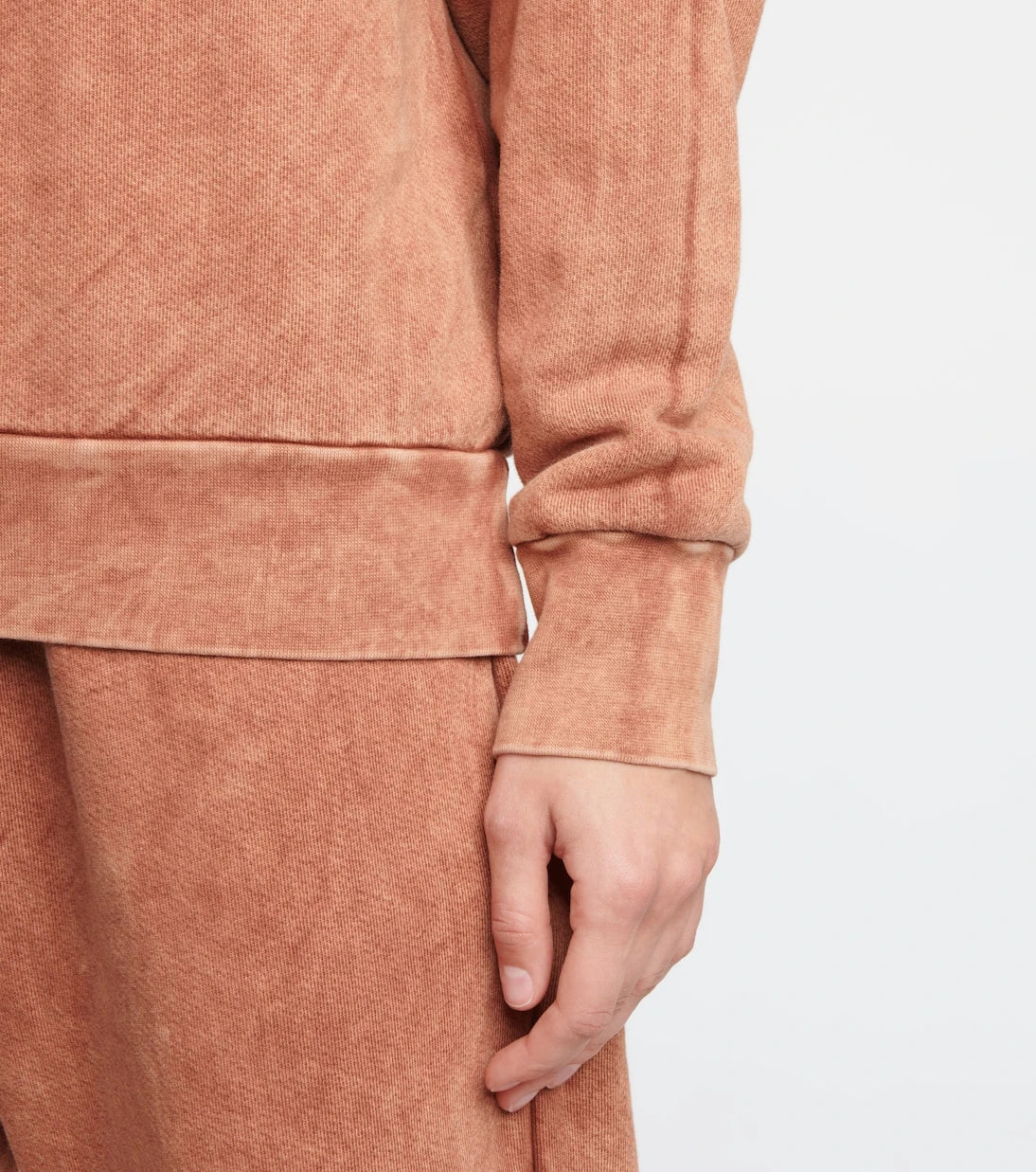 Les Tien - Cotton-fleece sweatshirt