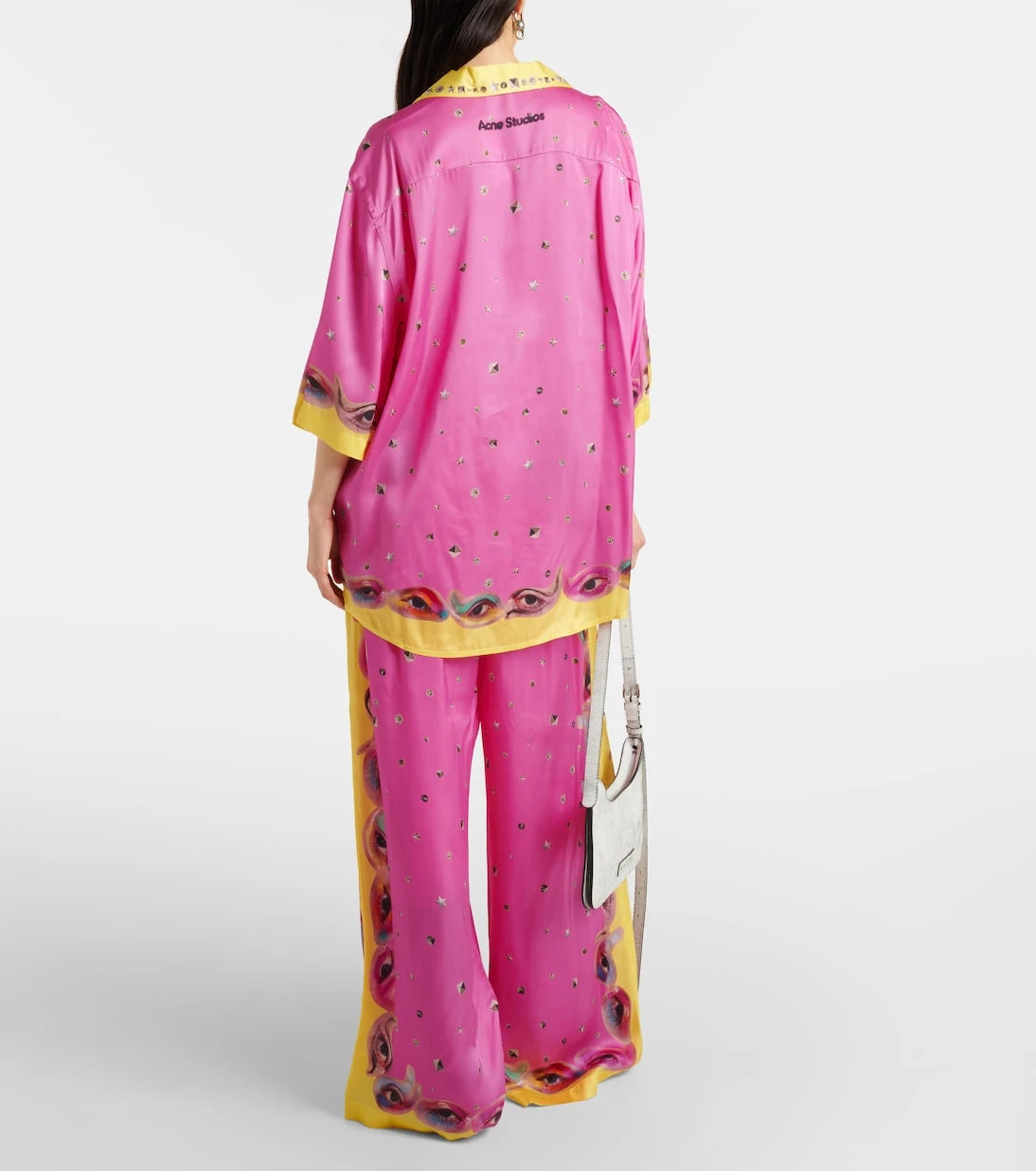 Acne Studios - Printed logo bowling shirt