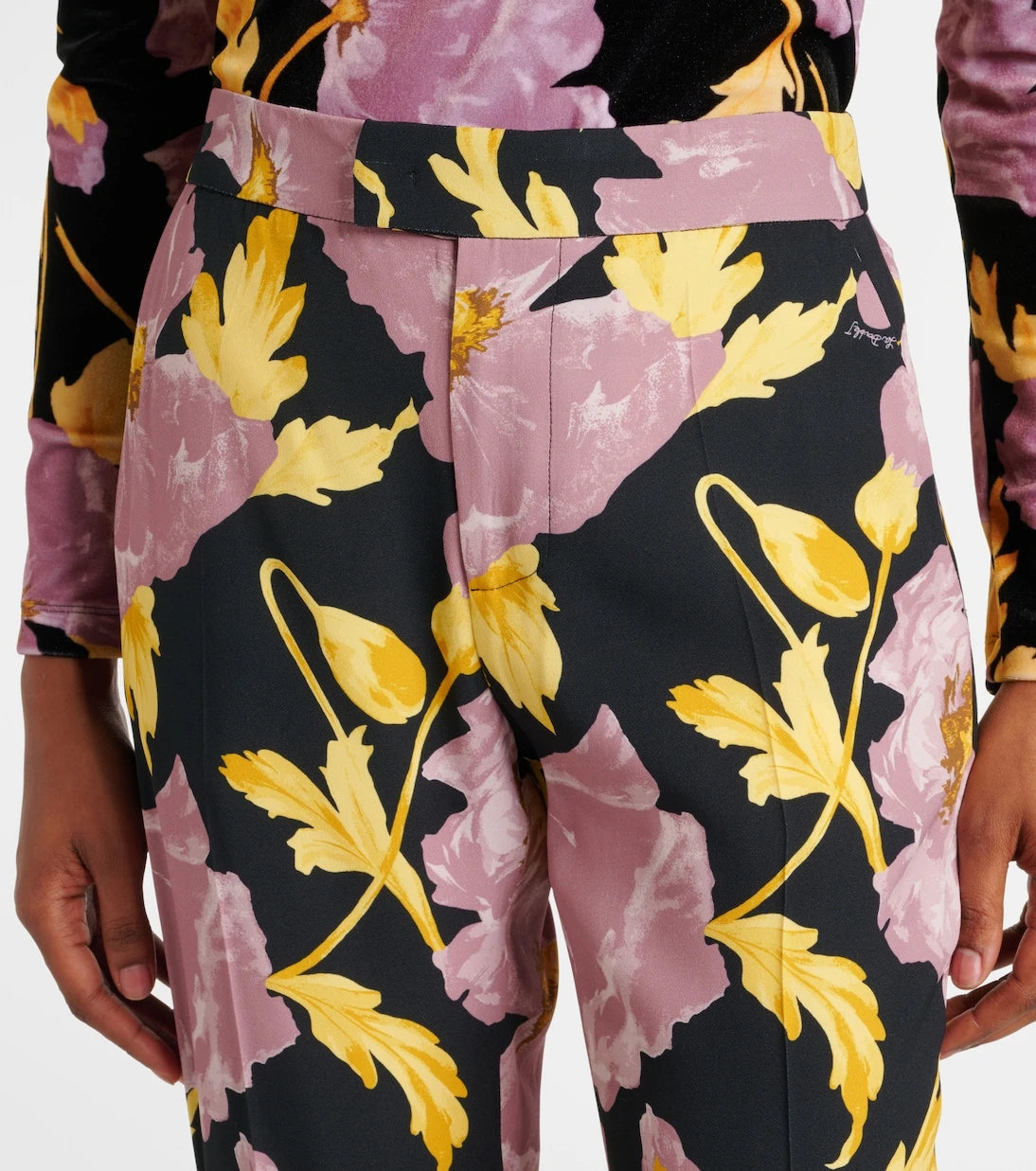 La DoubleJ - Saturday Night printed bootcut pants