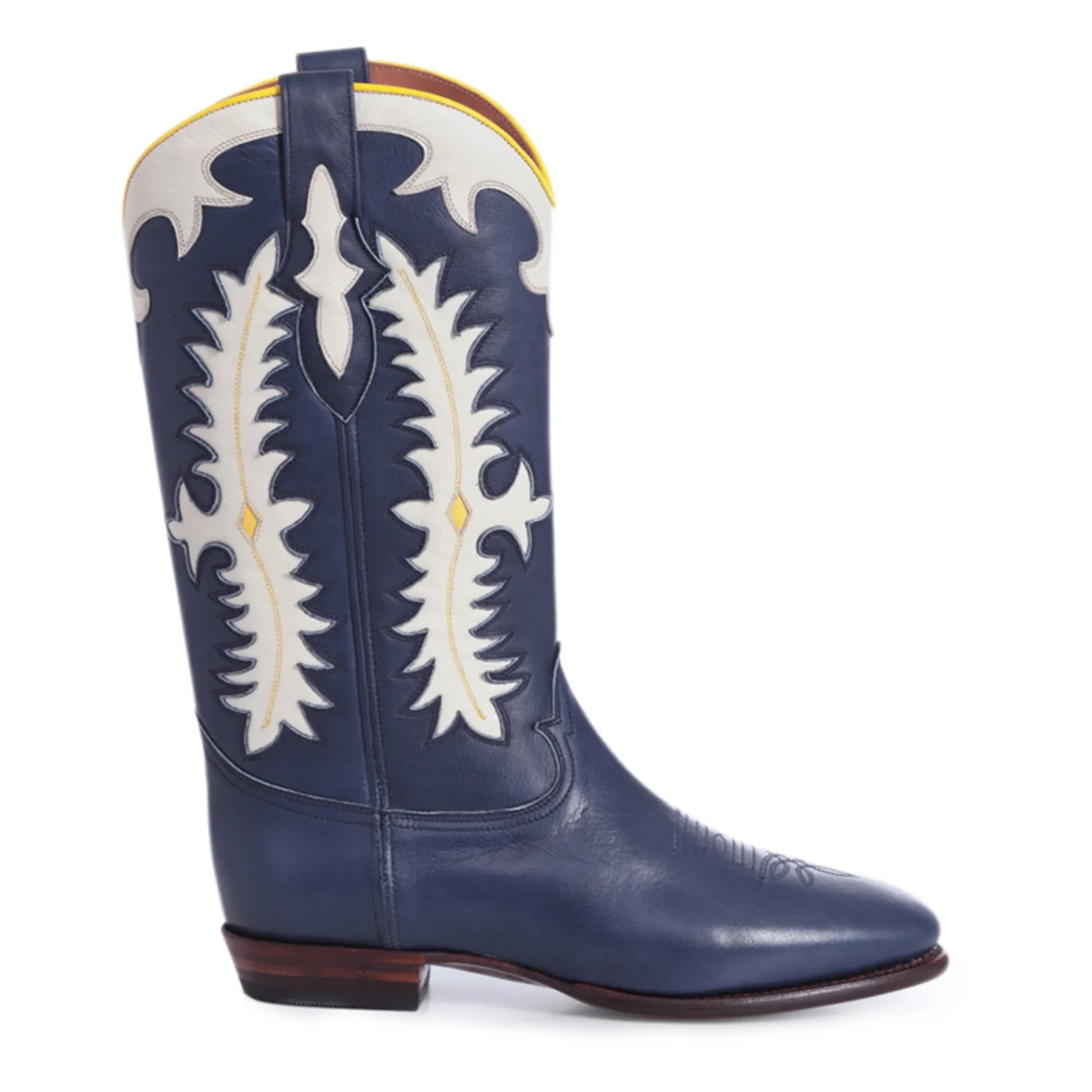Shiloh Heritage - Boots Texas Calf | Dark Blue
