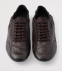 Prada Leather Collapse Sneakers