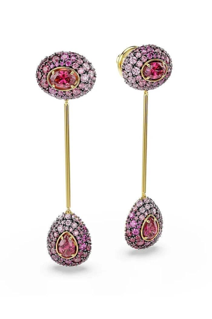Swarovski Kadın Altın Kaplama Zirkon Küpe SUBLIMA