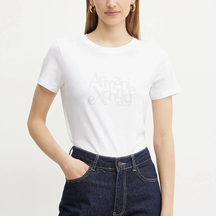 Памучна тениска Armani Exchange
