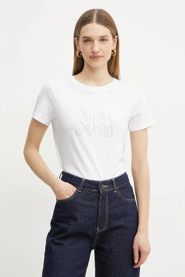 Pamuklu Tişört Armani Exchange