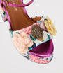 Embellished Floral Kensington Platform Sandals