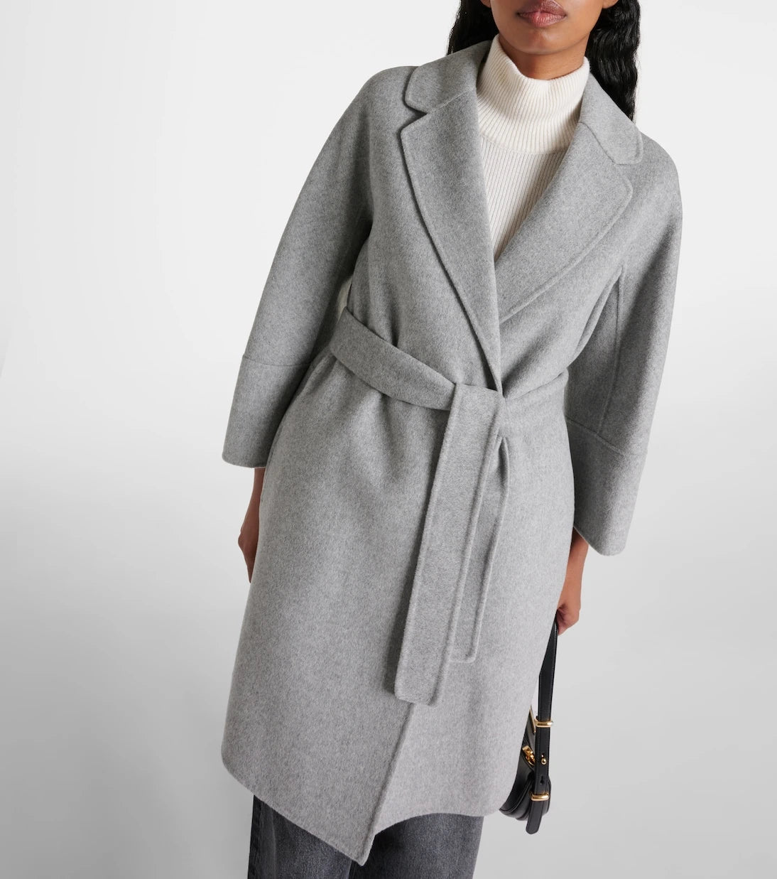 'S Max Mara - Wool wrap coat