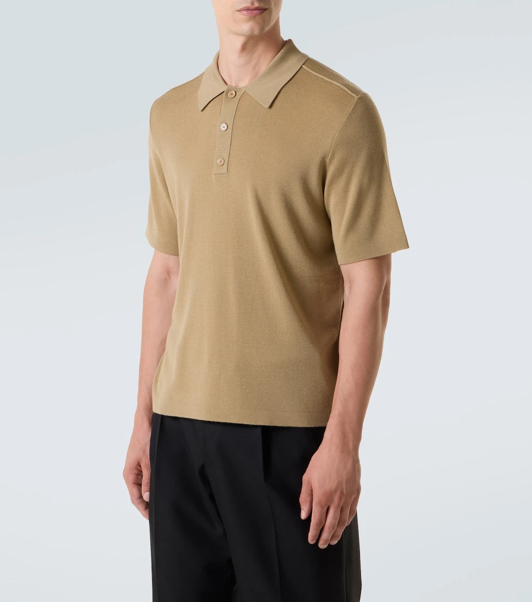 Burberry - Wool polo shirt