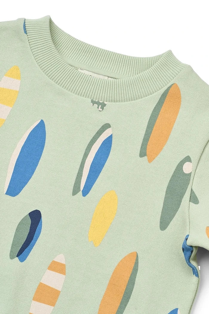 Детски памучен суичър Liewood Thora Printed Sweatshirt