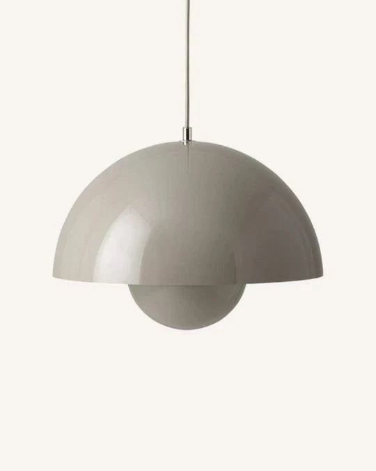 & Tradition - Flowerpot Pendant Lamp VP7 - Vener Panton | Taupe grey