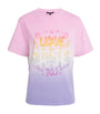 Pink Cotton Tie-Dye T-Shirt