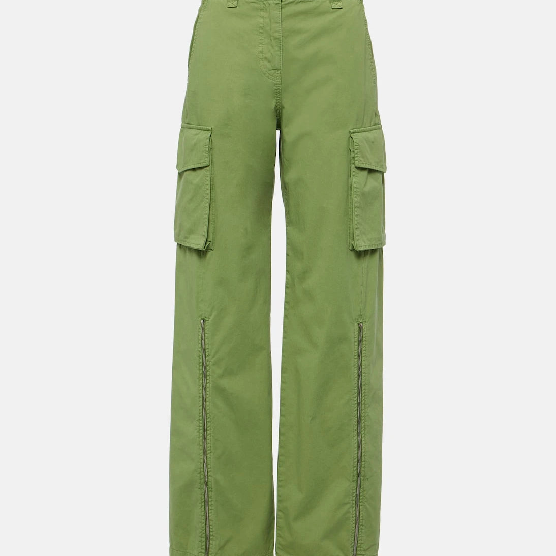 Stella McCartney - Mid-rise cotton cargo pants