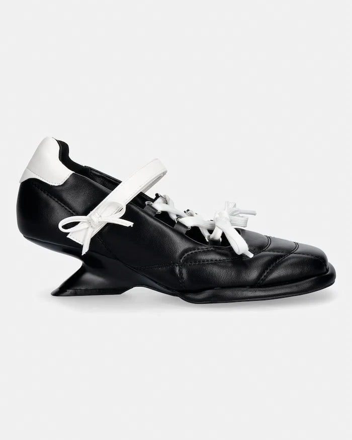 Koi Footwear kalın alçak topuklu Adria Padded Kitten Heel Mary Janes