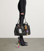 Balenciaga Black Leather Rodeo Shoulder Bag