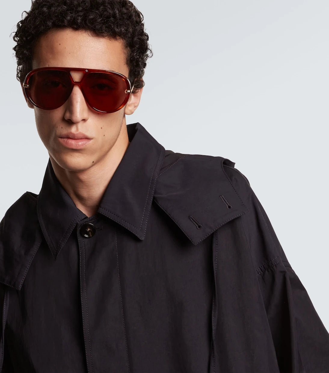 Bottega Veneta - نظارات أفياتور دروب الشمسية
